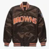 cleveland browns 90s satin jacket 1