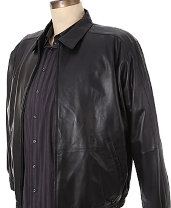 gandolfini the sopranos leather jacket w