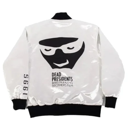 headgear classics dead president white bomber jacket