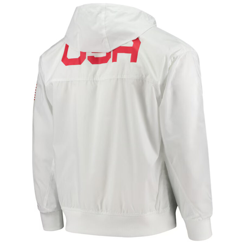 mens nike white team usa 2020 summer olympics windrunner full zip jacket pi4147000 altimages ff 4147146 89e02b6a8427873b9179alt3 full