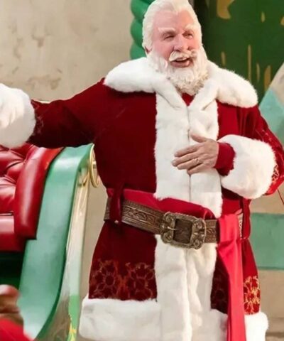the santa clauses tim allen coat with free cap 3