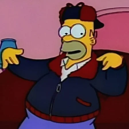 the simpsons mr plow bomber jacket