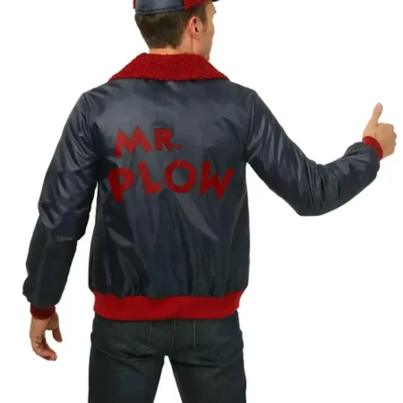 the simpsons mr plow homer simpson bomber jacket 1