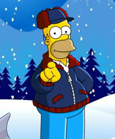 the simpsons mr plow jacket