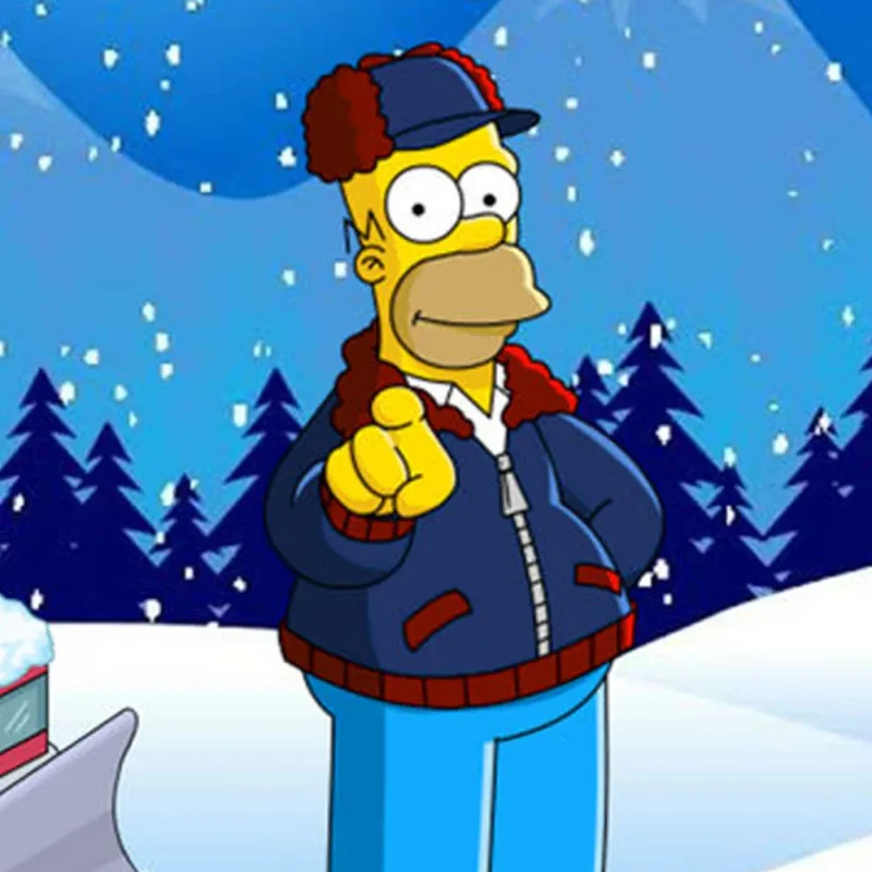 the simpsons mr plow jacket