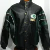 1990s NFL Pro Line Green Bay Packers Leather Jacket