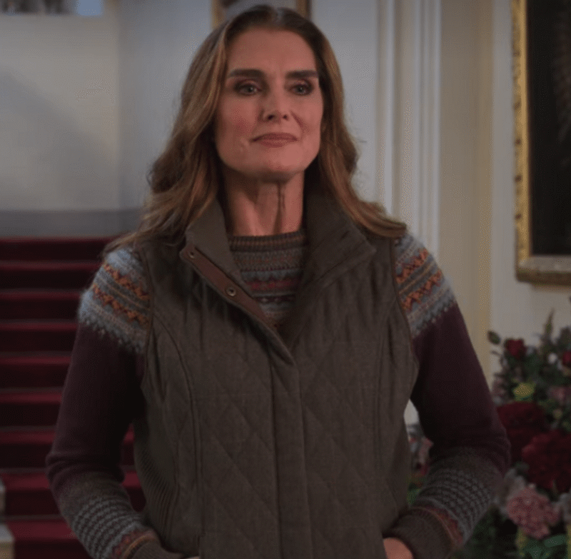 A Castle For Christmas 2021 Brooke Shields Vest 1