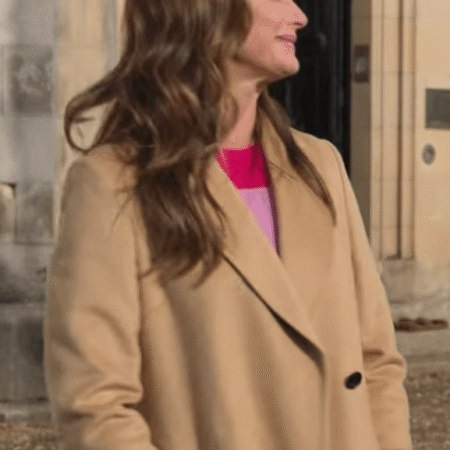 A Castle For Christmas Brooke Shields Brown Coat