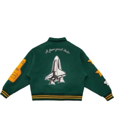 A Few Good Kids Classic Green Letterman Jackets