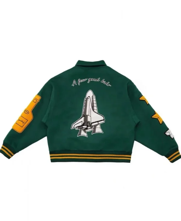 A Few Good Kids Classic Green Letterman Jackets