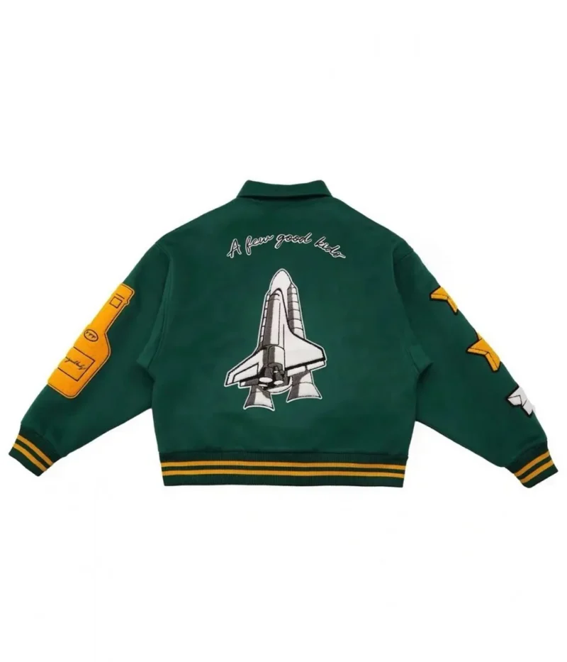 A Few Good Kids Classic Green Letterman Jackets