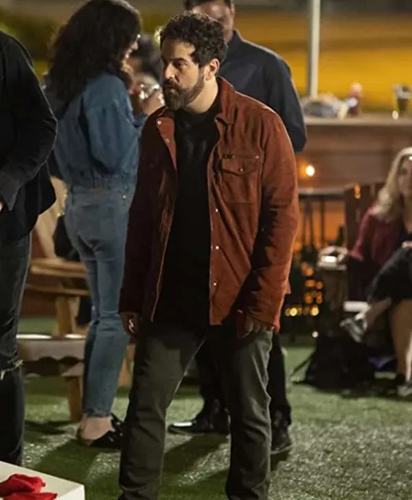 Adam Korson Maggie Brown Leather Jacket