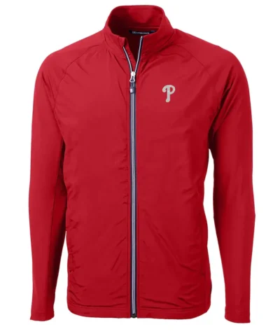 Adapt Eco Knit Philadelphia Phillies Red Jacket
