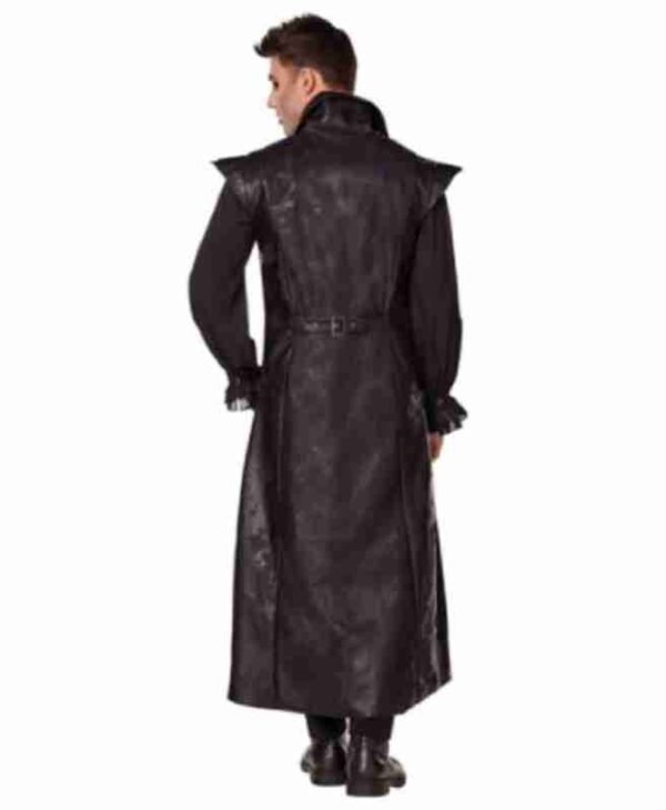 Adult Gothic Vampire Black Coat