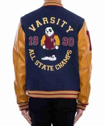All States Champs Hudson Panda Varsity Jacket