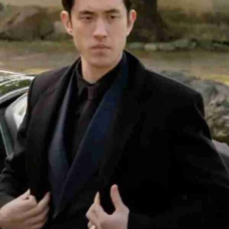 Andrew Koji Snake Eyes G I Joe Origins Black Wool Coat