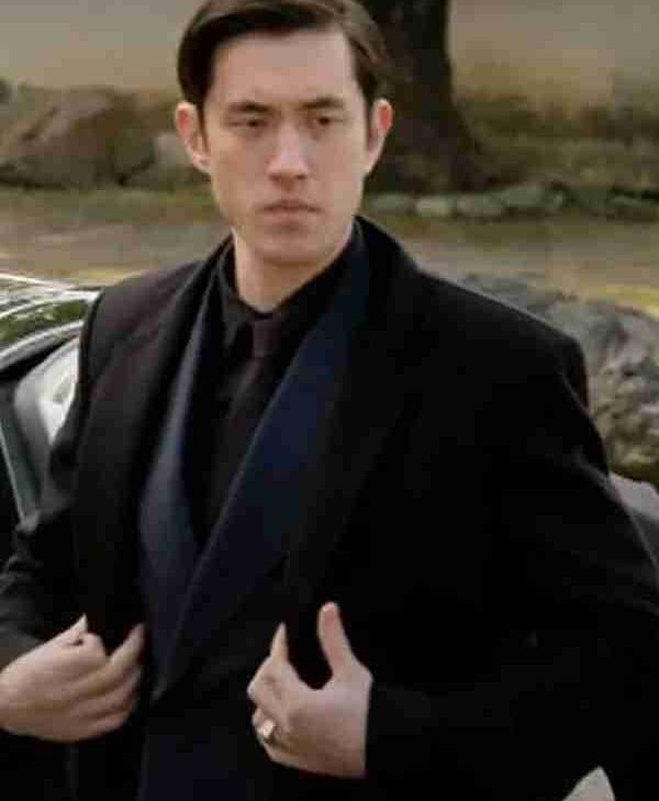 Andrew Koji Snake Eyes G I Joe Origins Black Wool Coat