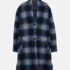 Anna Devane General Hospital Blue Plaid Coat For Sale