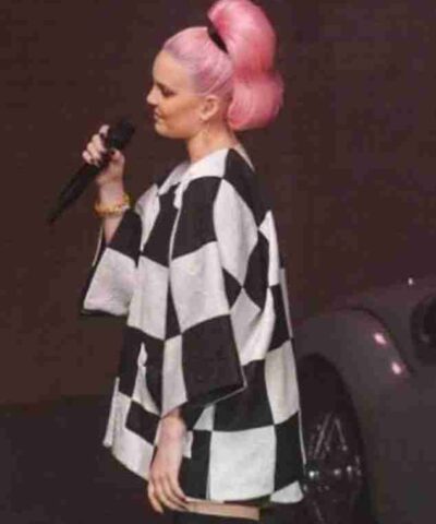 Anne Marie Our Song Plaid Jacket