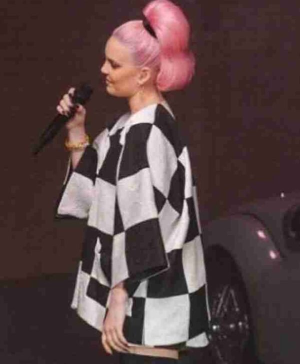 Anne Marie Our Song Plaid Jacket
