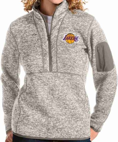 Antigua Los Angeles Lakers Natural Fortune Jacket