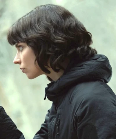 Anya Taylor Joy The Gorge Black Hooded Jacket For Sale