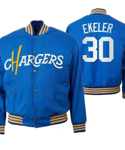 Austin Ekeler NFL Los Angeles Chargers Satin Jacket