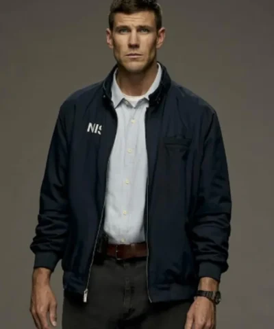 Austin Stowell NCIS Origins Blue Jacket