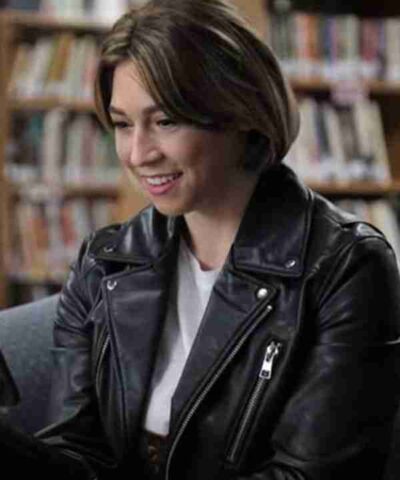 Avery Bederman Dear Evan Hansen Black Biker Jacket