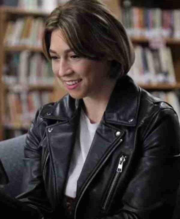 Avery Bederman Dear Evan Hansen Black Biker Jacket