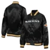 Baltimore Ravens Full Snap Black Jacket