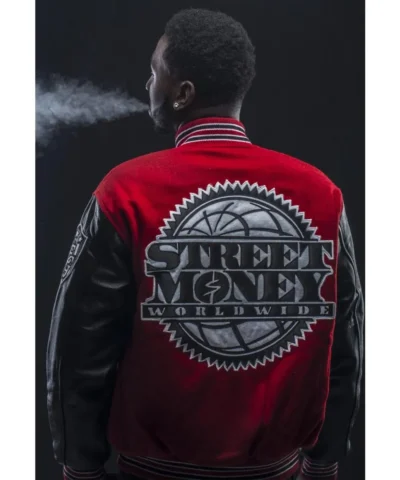Bankroll Fresh Street Money Worldwide Letterman Jackets