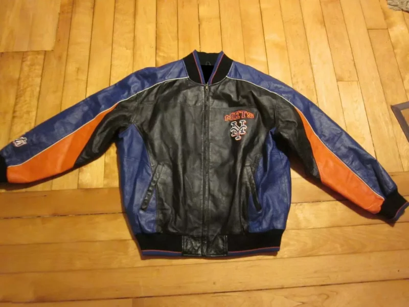 Baseball MLB New York Mets Leather Jacket