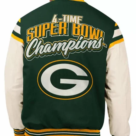 Bay Packers Home Team Varsity Jacket