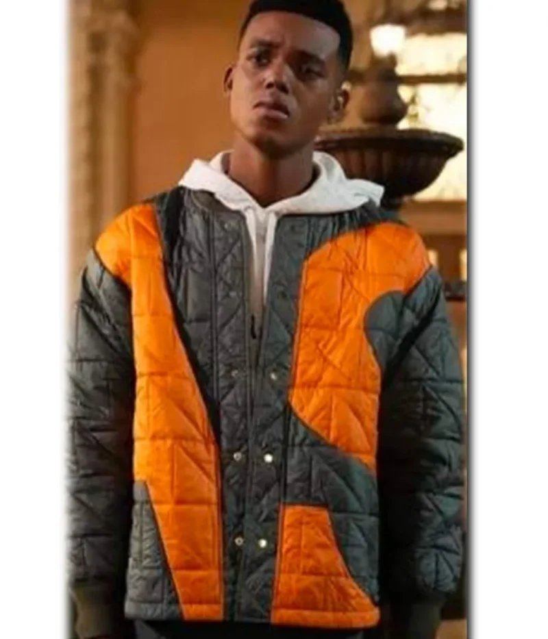 Bel Air Will Smith Quilted Bomber Jacket