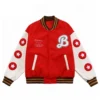 Better with Burger Fries Letterman Black Air Red Jacket