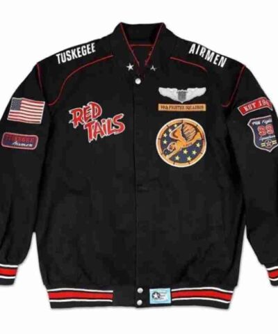 Big Boy Tuskegee Airmen Red Tails S5 Men Racing Twill Jacket