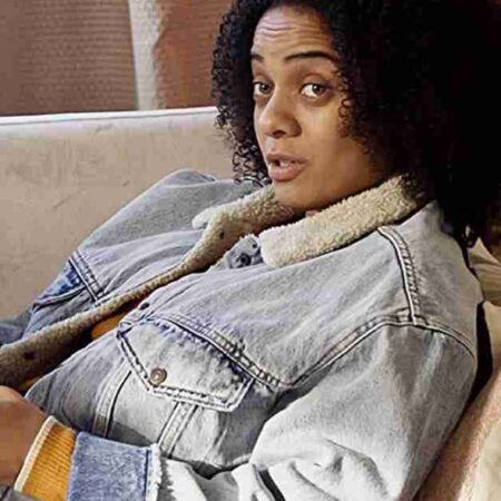 Black Christmas Aleyse Shannon Denim Jacket