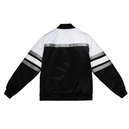 Black and White Chicago White Sox Satin Jackets