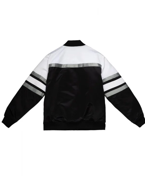 Black and White Chicago White Sox Satin Jackets