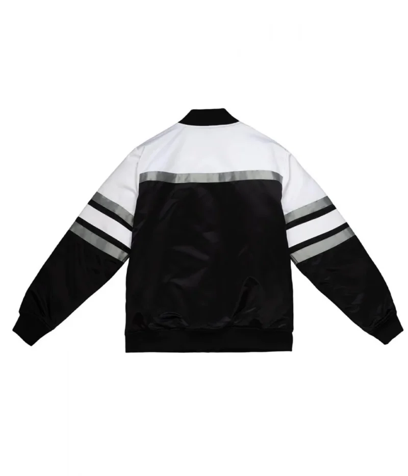 Black and White Chicago White Sox Satin Jackets