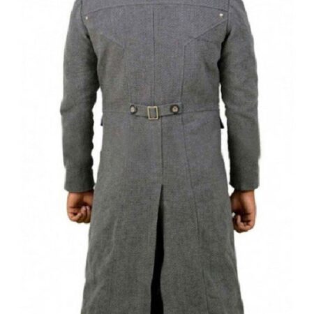Bloodborne Hunter Long Trench Grey Coat