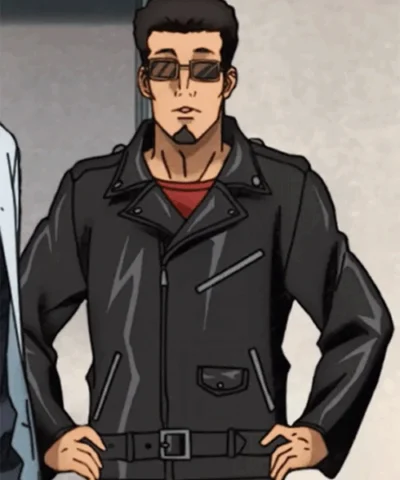 Boiled Sakamoto Days Black Moto Jacket