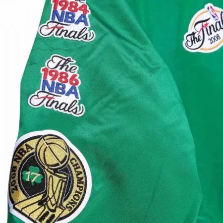 Boston Celtics Champ City Bomber Jacket