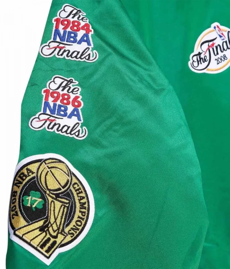 Boston Celtics Champ City Bomber Jacket
