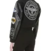 Boy London Black Crop Letterman Jackets