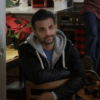 Boyfriends Christmas Past Karn Kalra Black Leather Jacket