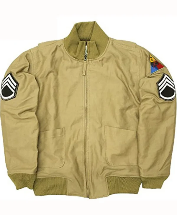 Brad Pitt Fury Wardaddy Bomber Jackets