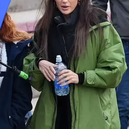 Brassic Michelle Keegan Green Long Coat
