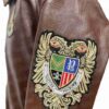 Brown Pelle Pelle 1978 Leather Jacket